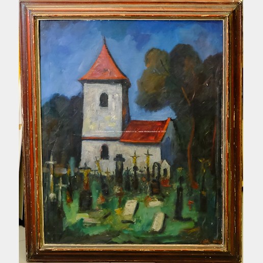 Václav Haise - Kostelík se hřbitovem