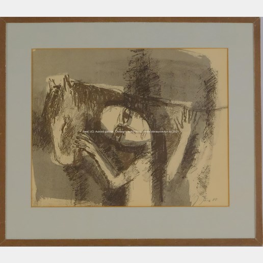 Josef Jíra - Dívka s koněm