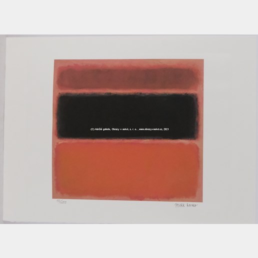 Mark Rothko - No. 36 (Black Stripe)