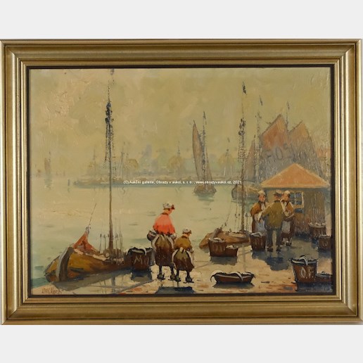 Oskar Koch - V přístavu