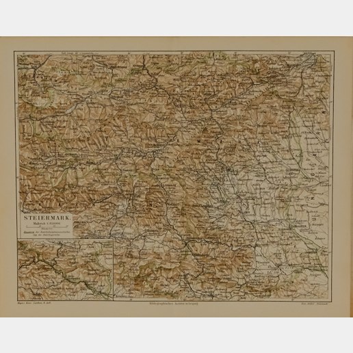 .. - Konvolut 40 map (1840-1880)
