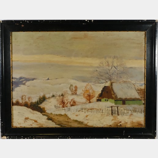 Gustav Reiter - Zimní panorama