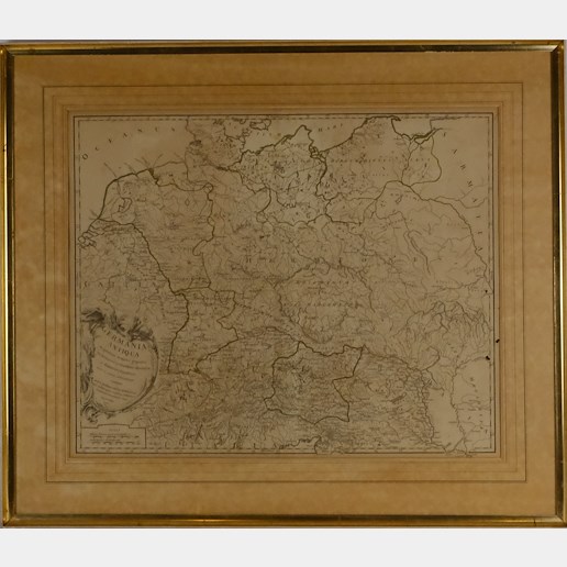 Robert de Vaugondy Geog. - Mapa - Germania Antiqua