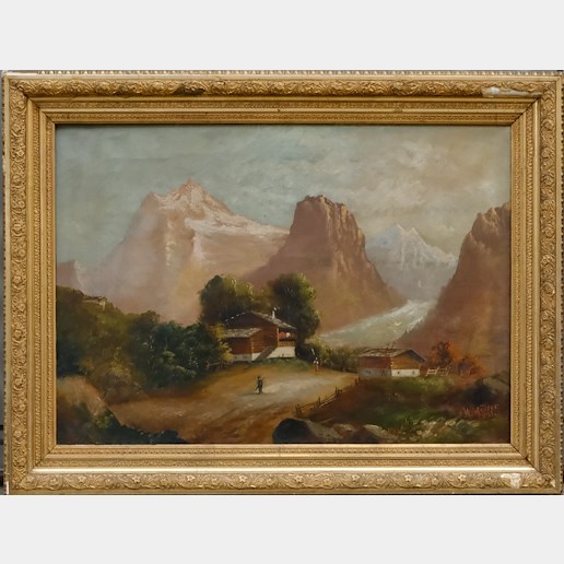 T.W. Möller - Samota u horského průsmyku