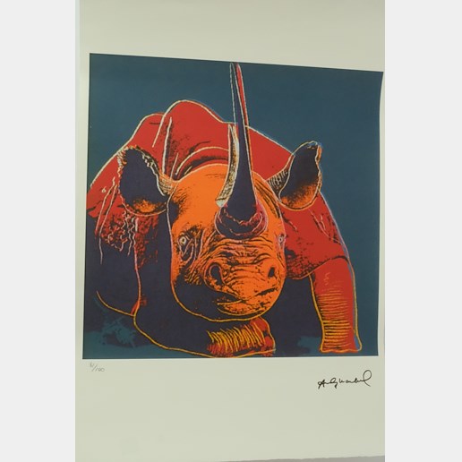Andy Warhol - Nosorožec