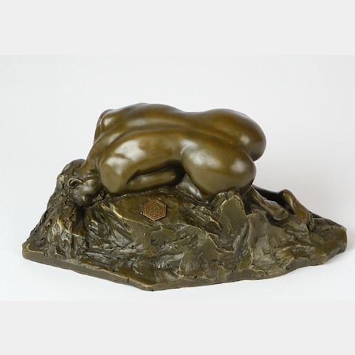 Auguste Rodin - Ležící dívka
