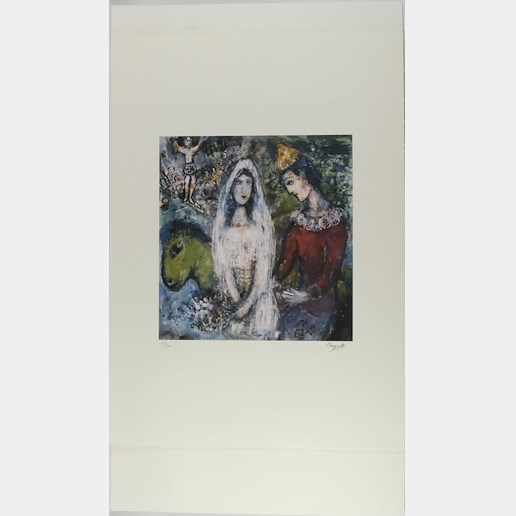 Marc Chagall - Nevěsta