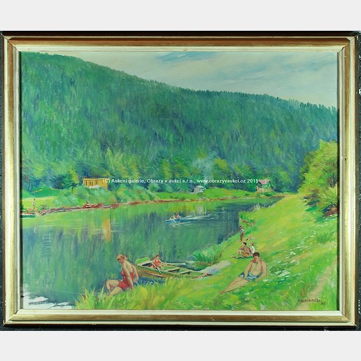 František Nachtigal - Letní řeka