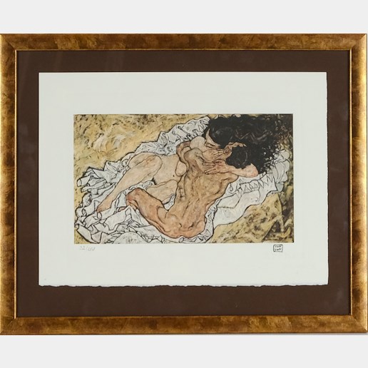 Egon Schiele - The embrace