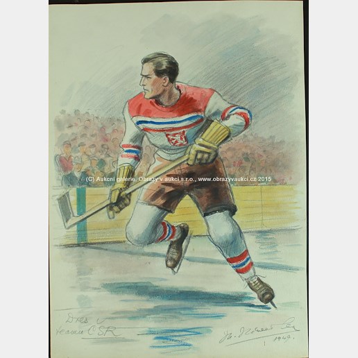 Marcel Niederle - Hokej, fotbal, běh, lyžování aj. - 54 listů