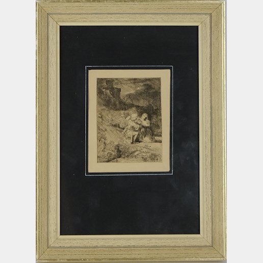 Rembrandt van Rijn - Vzkříšení Lazara