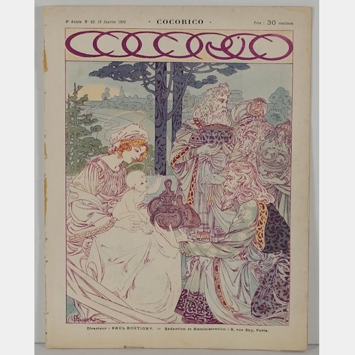 Alfons Mucha - Časopis Cocorico