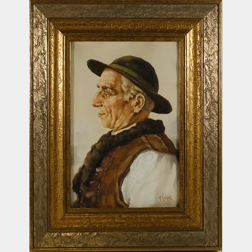 František Kubíček - Muž v klobouku