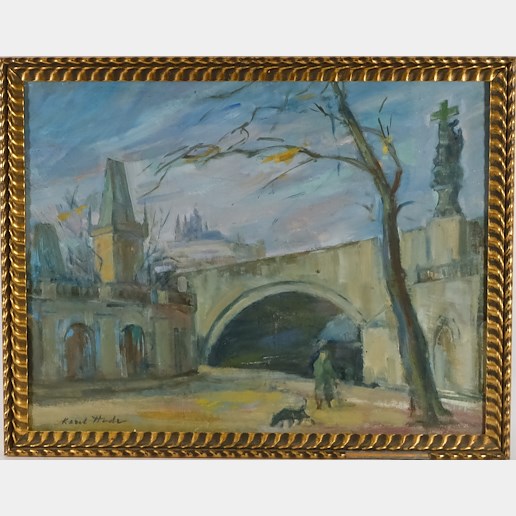 Karel Hodr - Pod Karlovým mostem