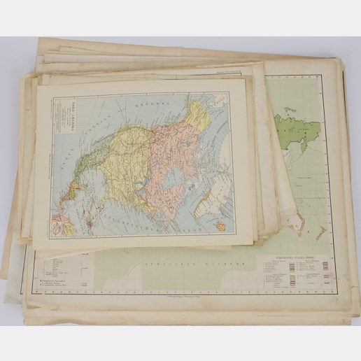 1830-1860 - Konvolut cca 60 map