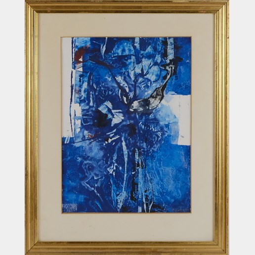 Josef Istler - Modrá abstrakce