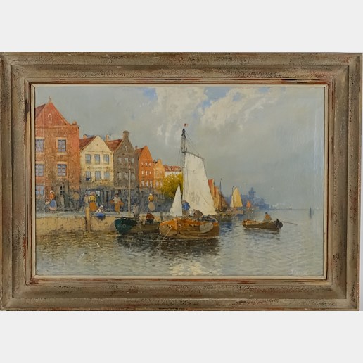George Fischhof (Lange) - Holandský přístav