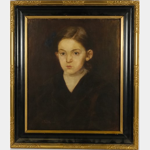Oldřich Lasák - Portrét děvčátka