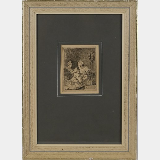 Rembrandt van Rijn - Marie a Josef