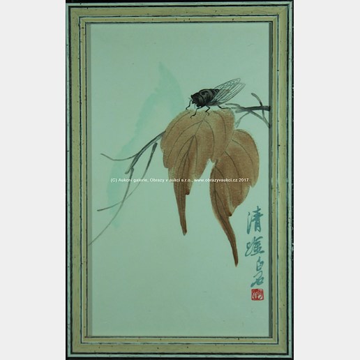 Bai-shi Qi (Čchi Paj-š´) - Dřevořez CXXXVII