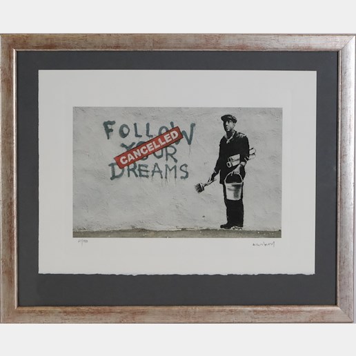 Banksy - Follow your dreams-Cancelled
