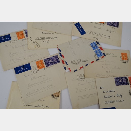 Neznámý autor - Soubor 9 dopisů z Anglie r. 1946